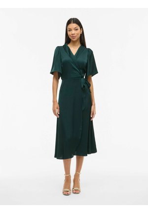 MIT V-AUSSCHNITT   - Cocktailklänning - scarab