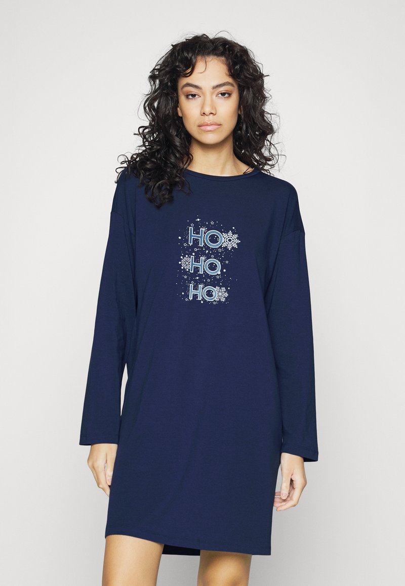 Esprit X MAS NIGHTSHIRT Nightie ink/dark blue Zalando.ie
