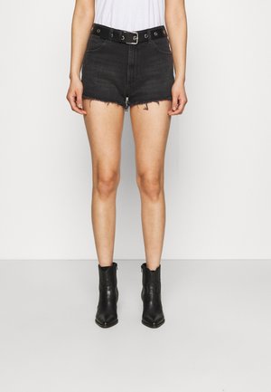 Shorts vaqueros - black denim