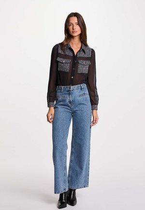 LONG SLEEVE - Blusa - bleu marine