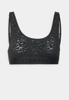 UNLINED BRALETTE ULTRA SOFT LACE - Bustier - black