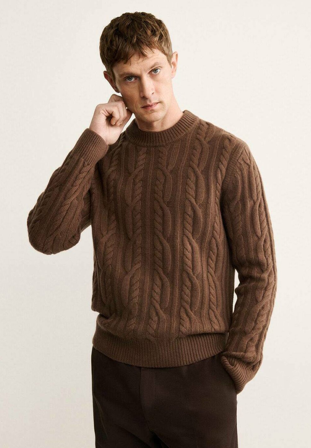 Maglione Maglie Mango Zalando Mango Maglione Caramel/cammello