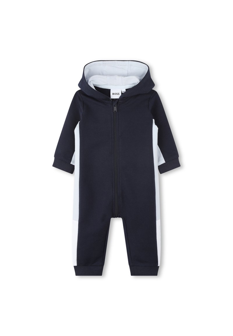 Personalised Unisex Hooded All In One Jumpsuit Onesie By Mimi & Thomas