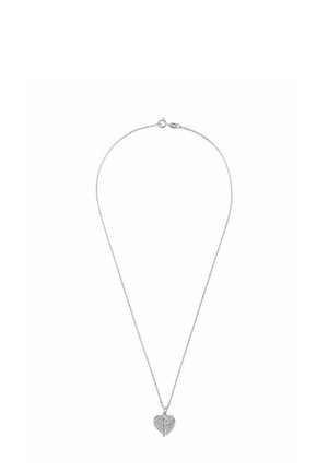 HEART WITH WINGS - Collar - silberfarben