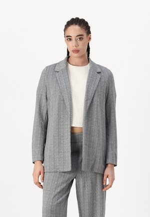 VMAMINA - Blejzer - black/light grey herringbone