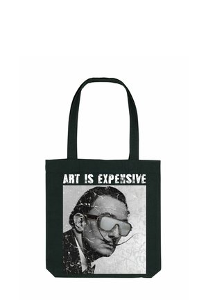 EXPENSIVE DALI PRINT - Cabas - black