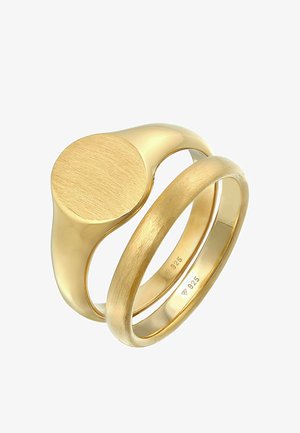 2 PACK BASIC - Žiedas - gold-coloured