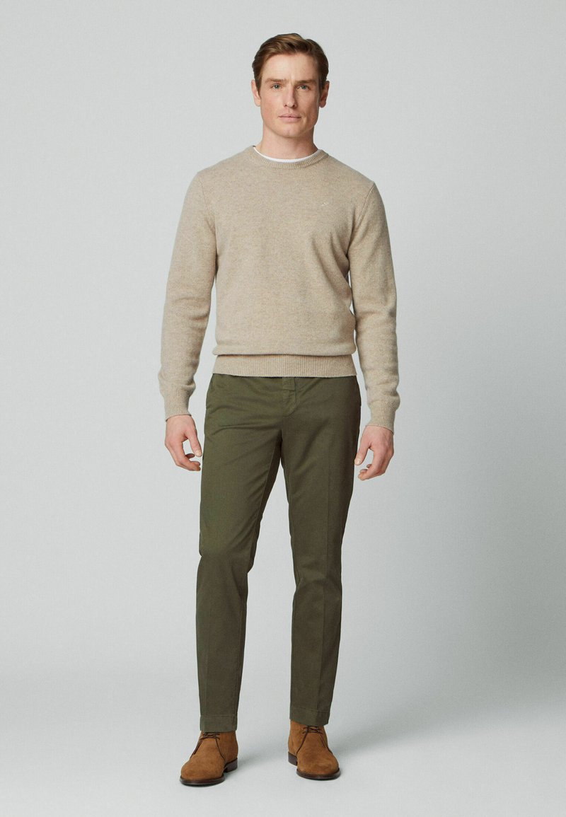 Hackett London Broek kaki