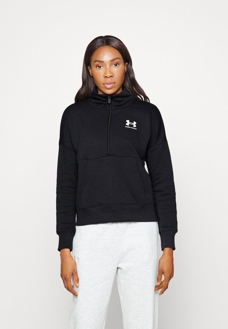 Under Armour RIVAL Sweatshirt black/white/schwarz Zalando.ch