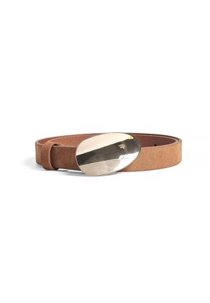 ROUND BUCKLE - Vyö - brown