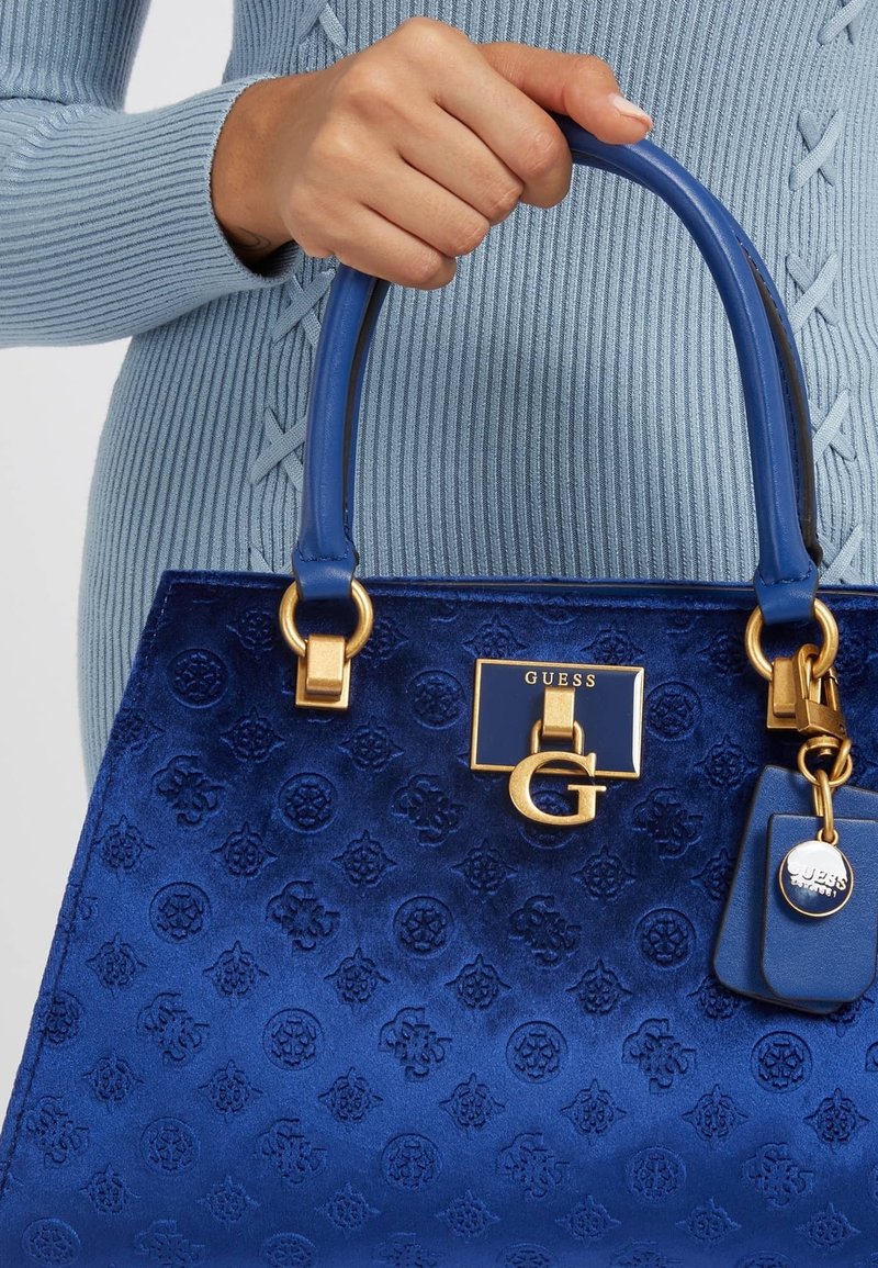 Sac à Main GUESS ECAILLES Bleu électrique - Neuf Avec étiquettes, Valeur 95€