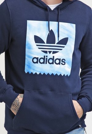 adidas Originals Jersey con capucha - dark blue