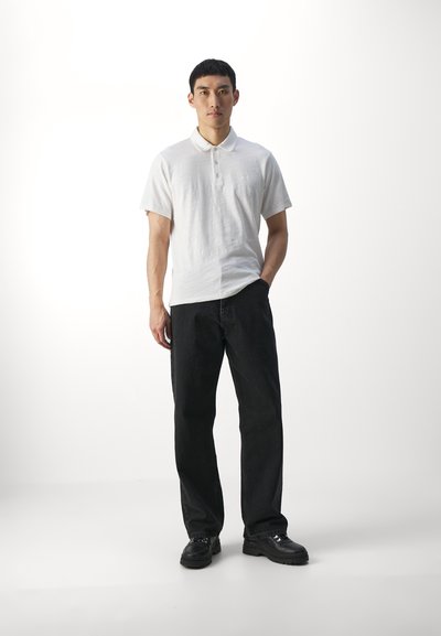 rag & bone CLASSIC FLAME - Polo - white