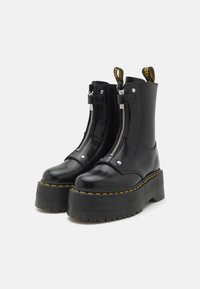 Dr. Martens JETTA HI MAX - Puszābaki ar platformu - black