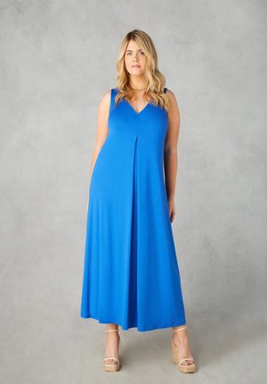 RELAXED MIDAXI - Jerseykleid - blue