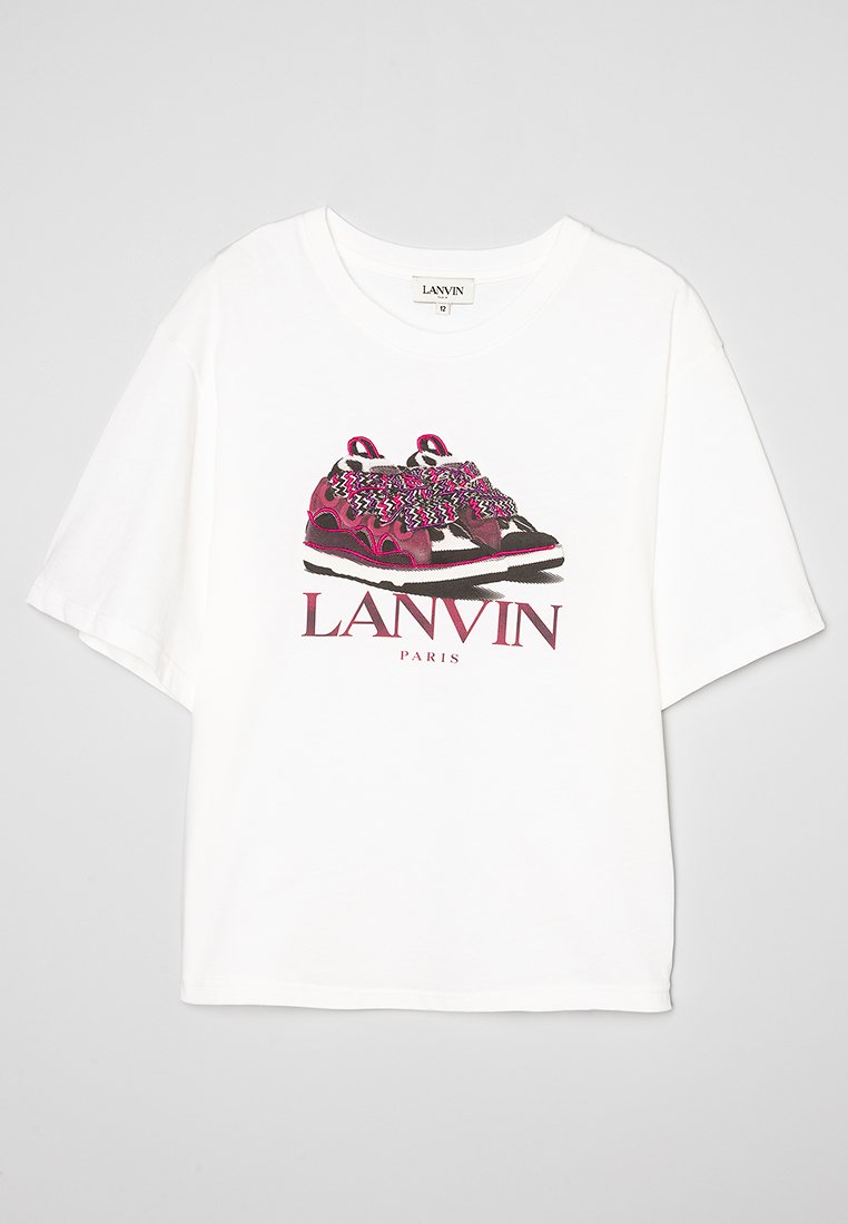 LANVIN T-shirt print crème