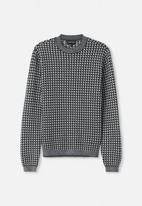 Pullover - black/off white