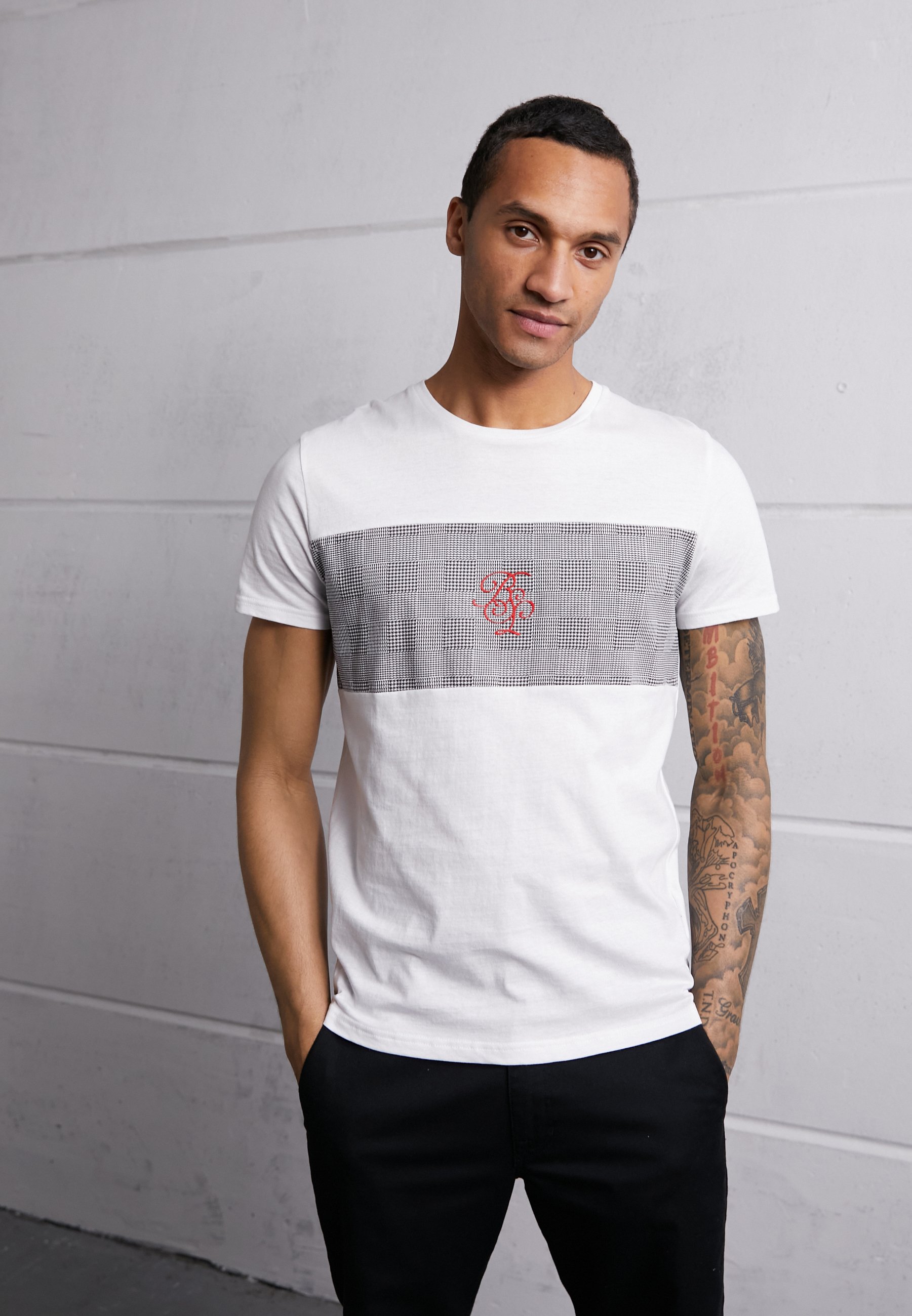 Brave Soul JABARI - Print T-shirt 