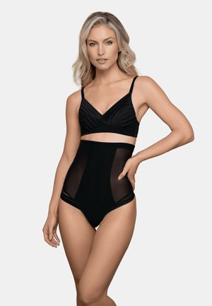 POWERMESH HIGH WAIST - Intimo modellante - black