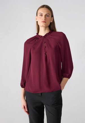 Bluse - burgundy