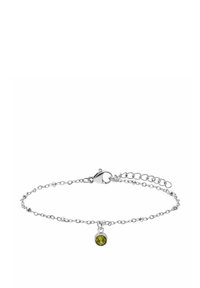 Unselected, silver/light green - august