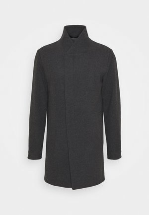 Kort kappa / rock - mottled dark grey