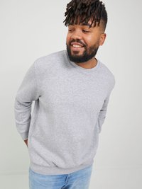 Jack & Jones JJEBRADLEY CREW  - Sudadera - light grey melange