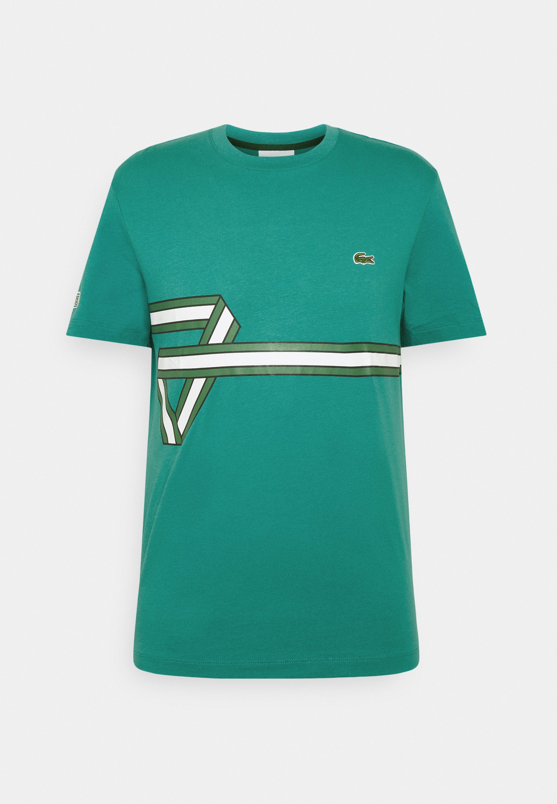 Lacoste Print T-shirt - niagara/green 