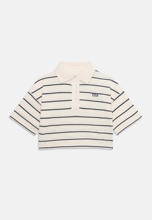 The New Society, ACACIA TEEN STRIPES - Polokošeľa - ecru stripes