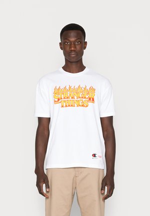 CREWNECK - Printtipaita - wht