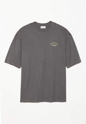 YOURTURN UNISEX - Triko s potiskem - asphalt
