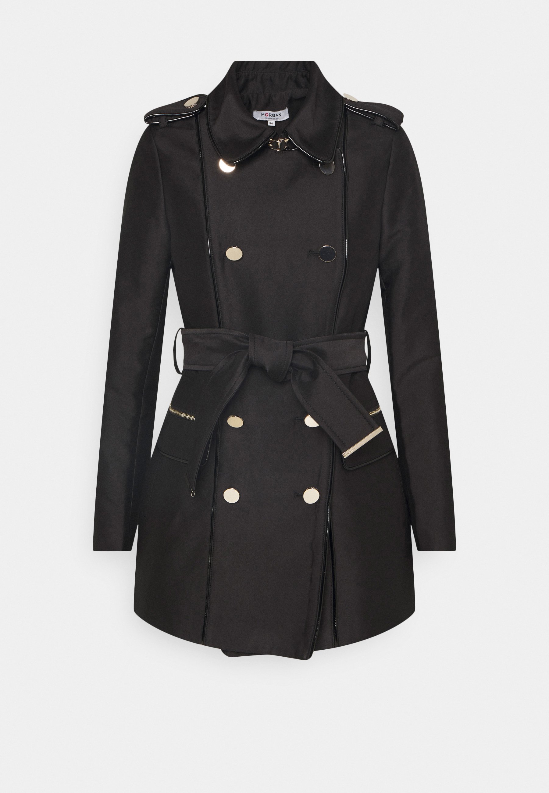 Morgan GAZELLE Trench noir ZALANDO