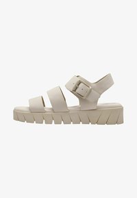 5-28710-42 Platform sandals beige - Main Image