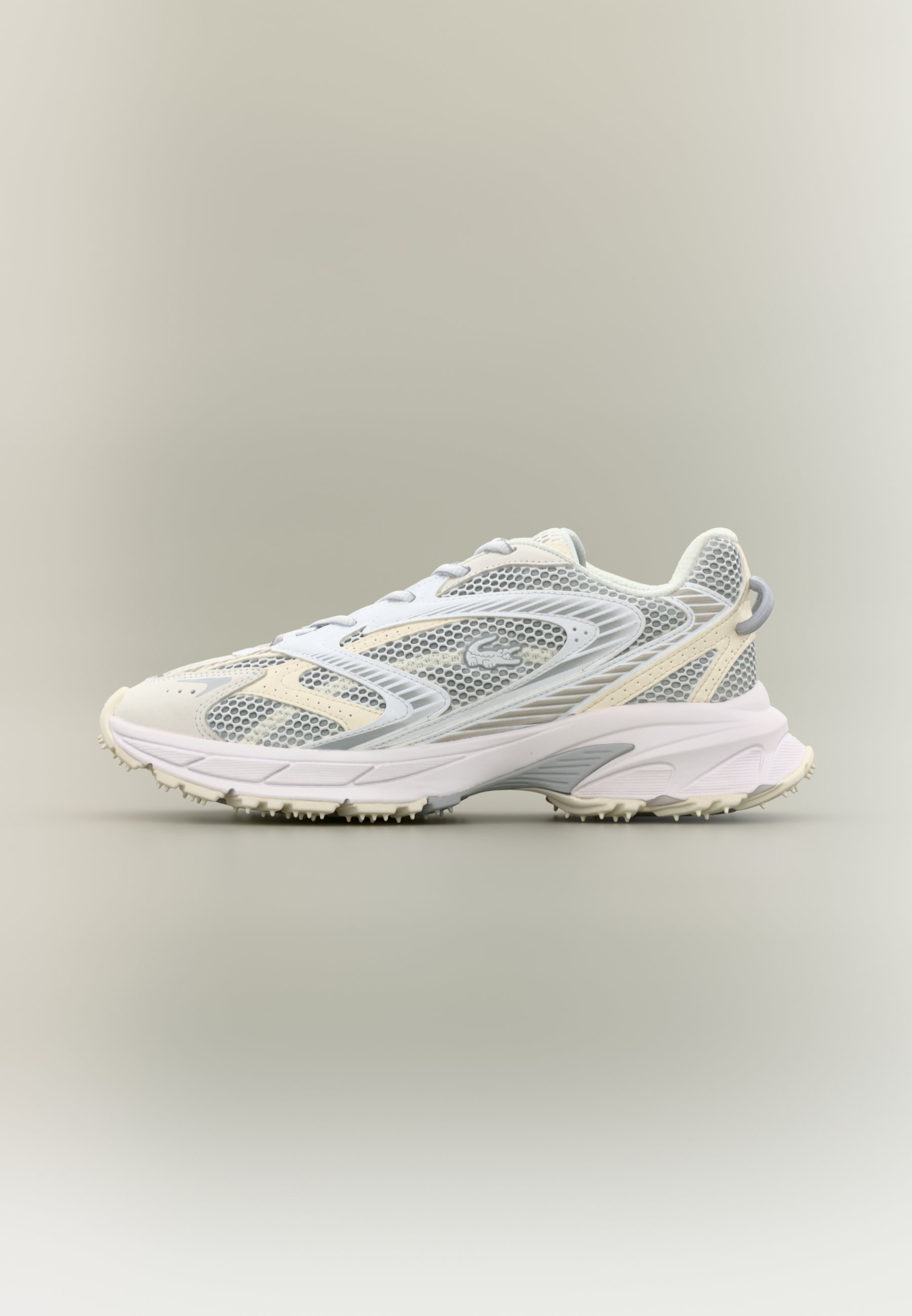 Lacoste NEO SHOT SMA - Sneakers low - white/off white/alb - Zalando.ro