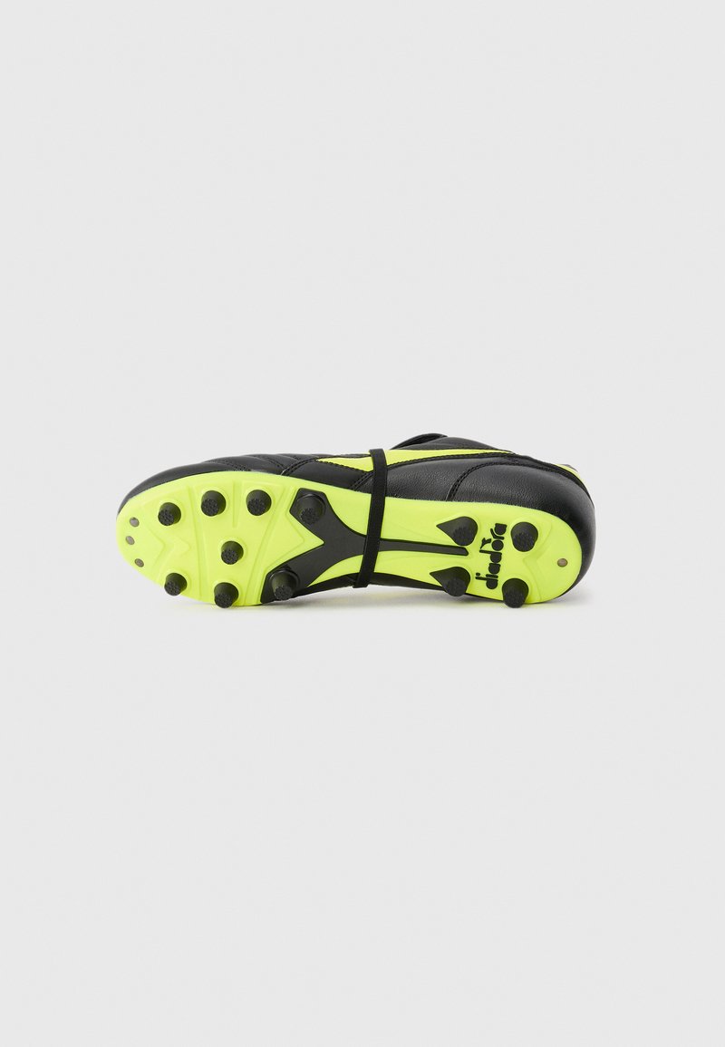 Crampons Diadora Pichi – Noir/blanc/jaune – Pointure 11.5 – Neuf En Boîte