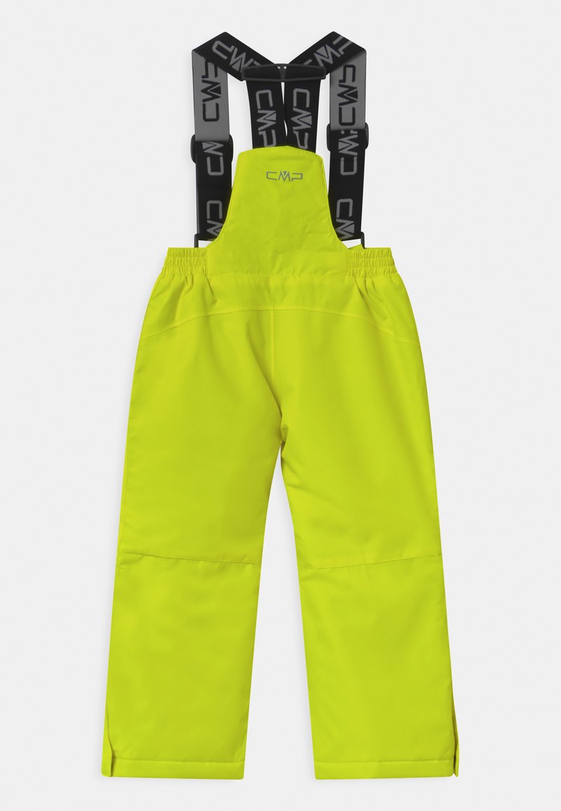 CMP - KID SALOPETTE UNISEX - Pantaloni de schi - yellow fluo, Extindeți