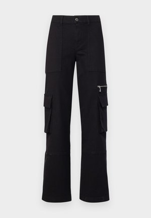 MAX&Co. REGIO - Pantaloni cargo - black