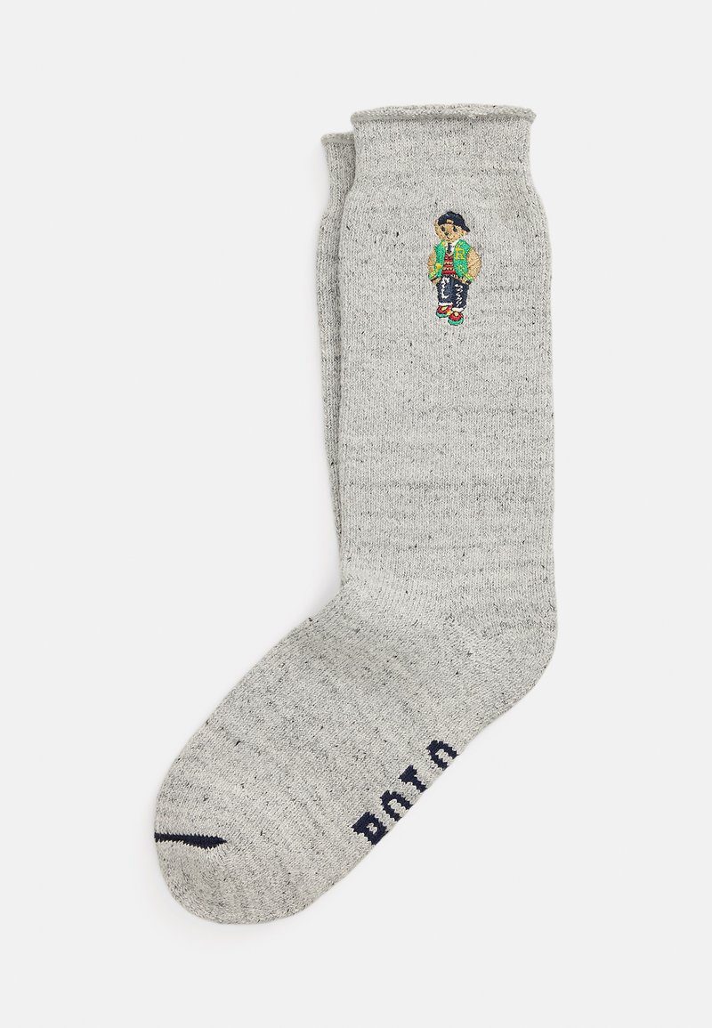 Polo Ralph Lauren POLO BEAR HEATHERED COTTON BLEND SOCKS - Zeķes - grey heather