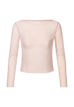 Tanzmuster TRANSPARENTES TANZ MAITE - Long sleeved top - ballett rosa