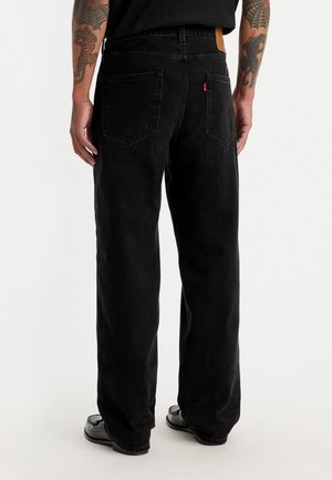 Loose Jeans - black denim