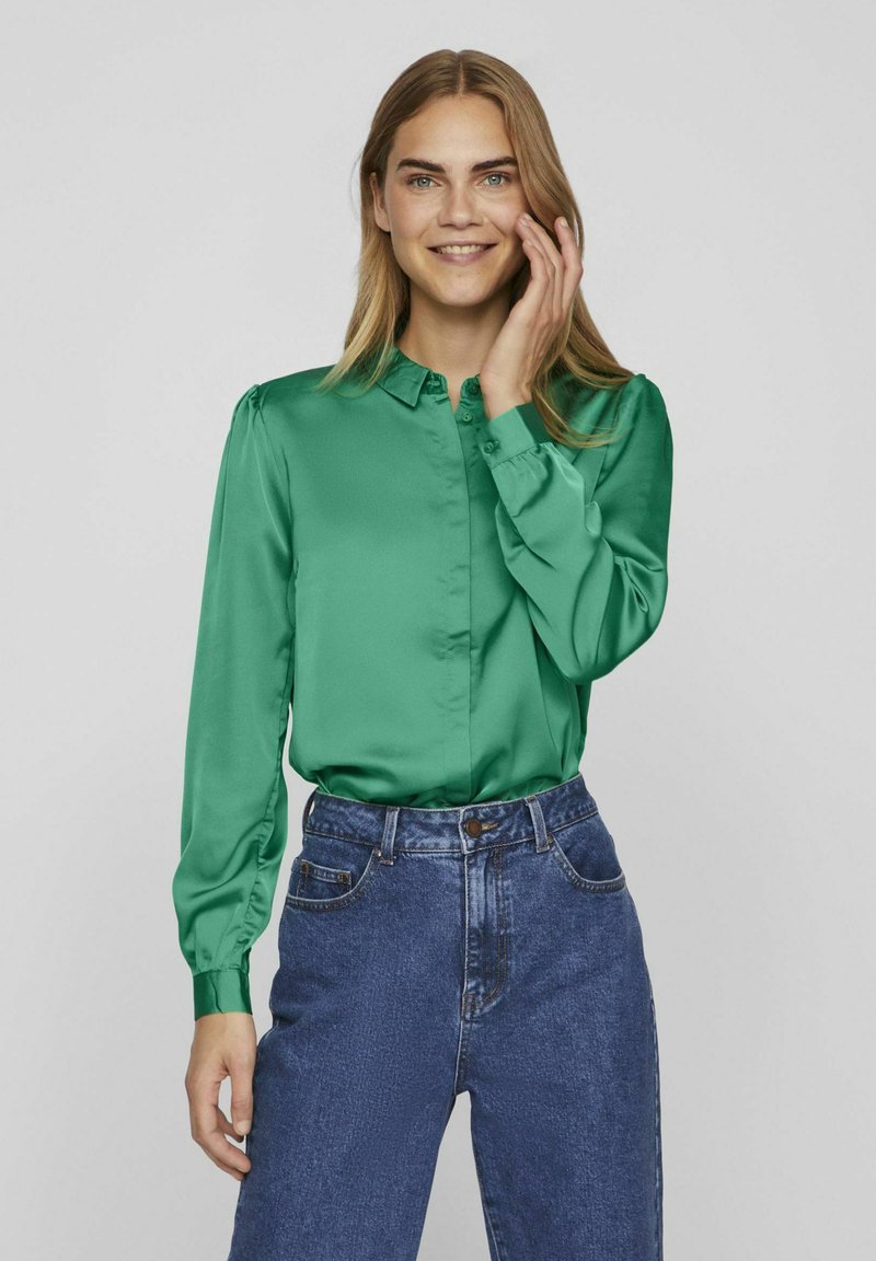 VILA VIELLETTE - Camicia - bright green