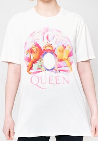 Paradiso Clothing QUEEN A NIGHT AT THE OPERA - Print T-shirt - white