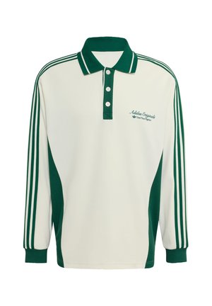 adidas Originals, UNISEX - поло риза - off white/dark green