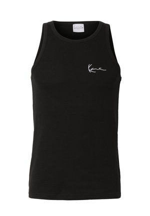 Karl Kani, CHEST SIGNATURE ESSENTIAL WAFFLE TANKTOP - Top - black