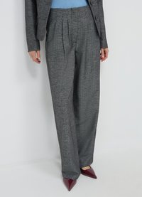 Calliope PALAZZO SPINATO - Pantaloni - var ultrablack