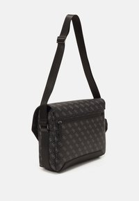 Guess VEZZOLA - Cross body bag - dark black