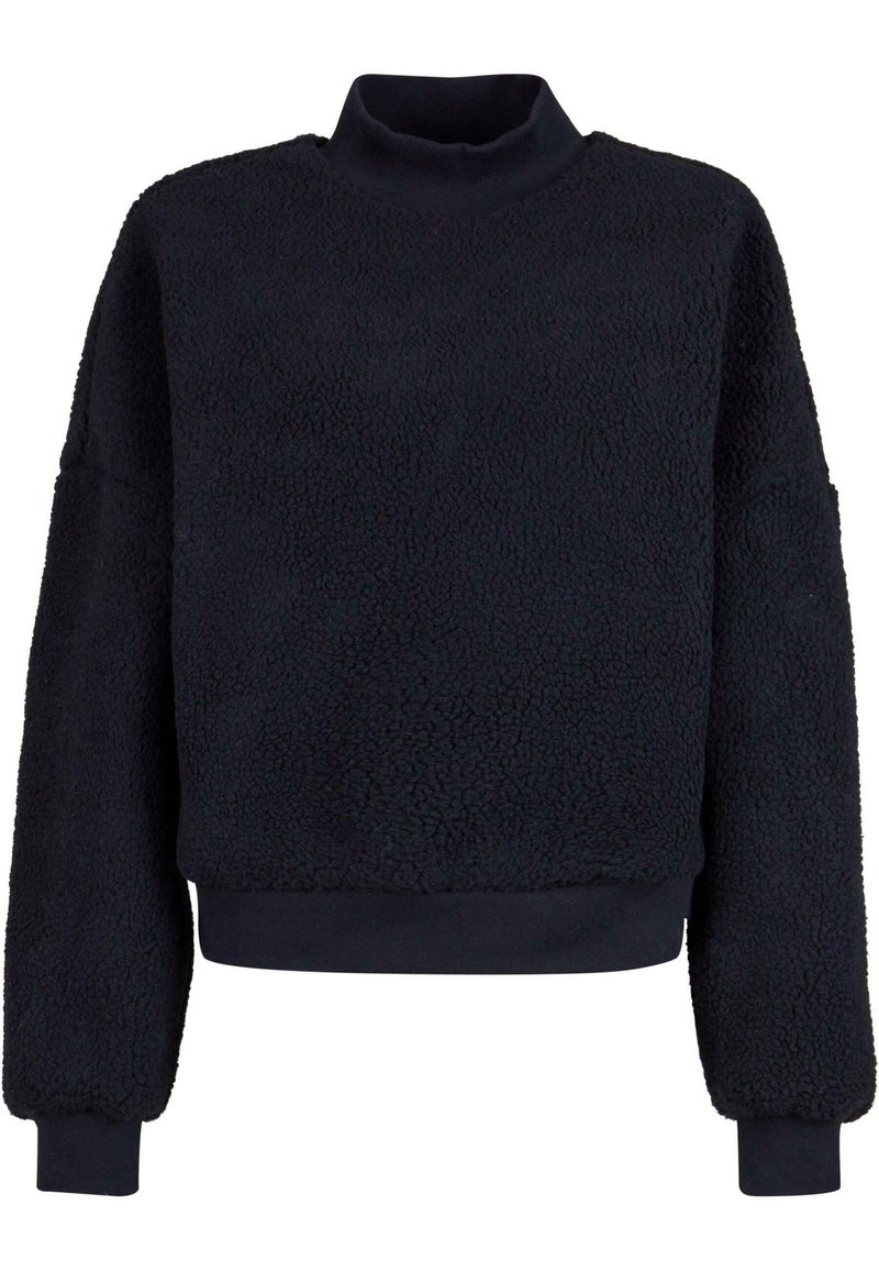 Urban Classics Fleece trui zwart