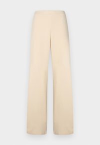 NMBOB WIDE PANT - Kalhoty - oatmeal