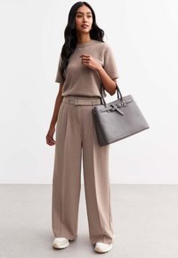 New Look - WIDE LEG  - Pantaloni - mink Immagine in miniatura 1