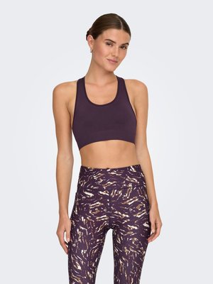 ONLY Play, ONPDAISY SEAMLESS SPORTS - Brassières de sport à maintien normal - plum perfect